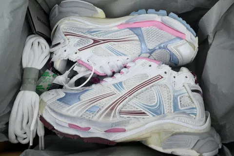 Balenciaga Runner White/Blue/Pink – photo 8