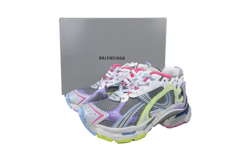 Balenciaga Runner Pink/Blue/Purple – photo 6