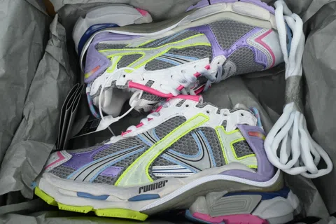 Balenciaga Runner Pink/Blue/Purple – photo 8
