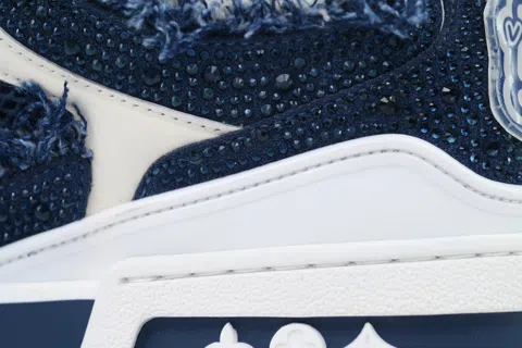 Louis Vuitton Skate Blue Pony Hair – photo 5