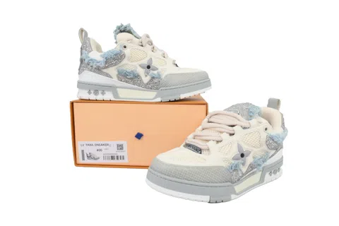 Louis Vuitton Skate Grey/White Pony Hair – photo 6