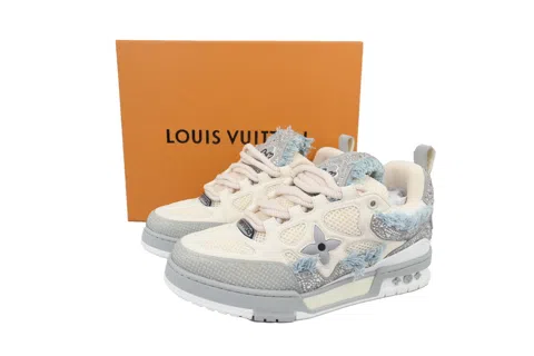 Louis Vuitton Skate Grey/White Pony Hair – photo 7