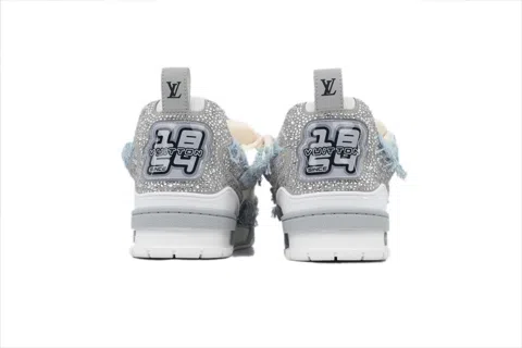 Louis Vuitton Skate Grey/White Pony Hair – photo 3