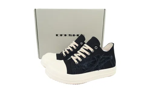 Rick Owens Sneakers Distressed Canvas – photo 6