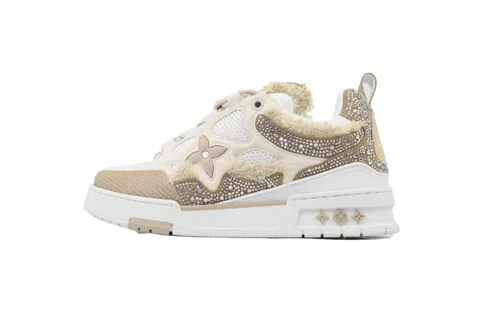 Louis Vuitton Skate Apricot Pony Hair