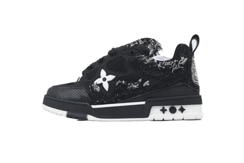 Louis Vuitton Skate Black Pony Hair