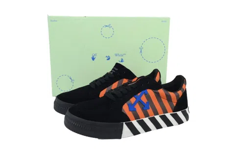 Off-White Low Vulcanized Black Blue – photo 7