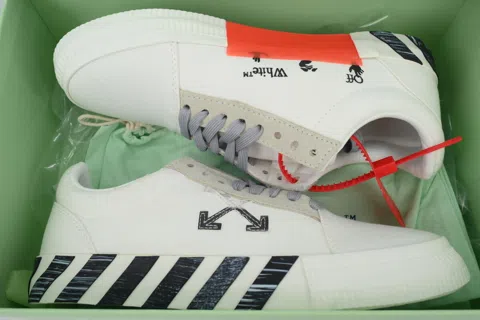 Off-White Low Vulcanized White Black – photo 8