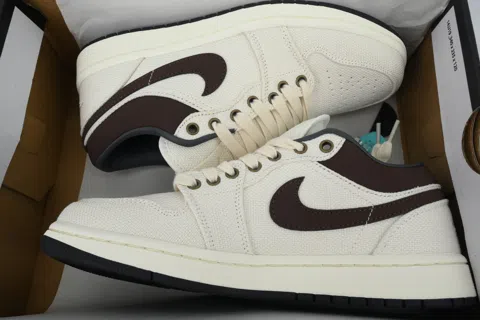 Air Jordan 1 Low Ivory Baroque Brown – photo 8
