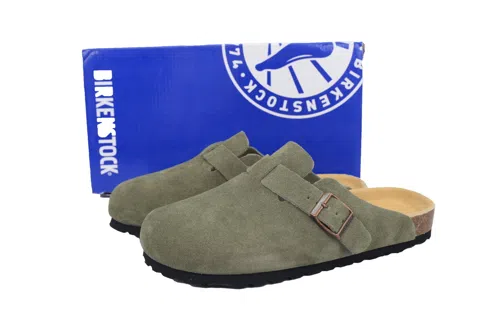 Birkenstock Boston Soft Footbed Dark Green – photo 6