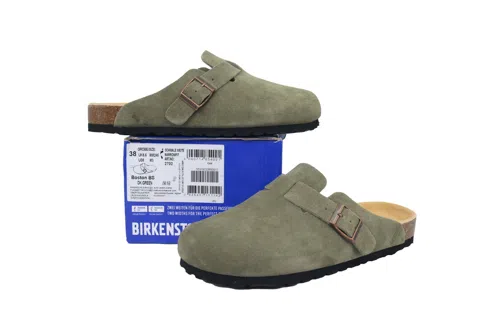Birkenstock Boston Soft Footbed Dark Green – photo 7