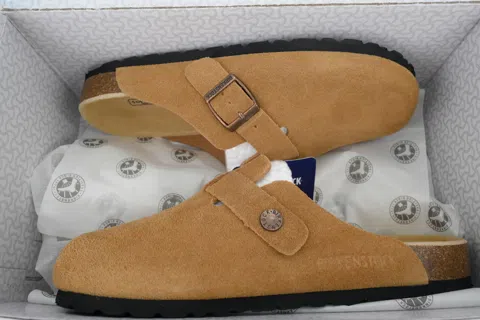 Birkenstock Boston Soft Footbed Taupe – photo 8