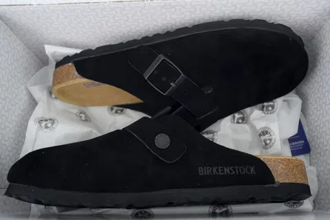 Birkenstock Boston Soft Footbed Black Velvet – photo 8