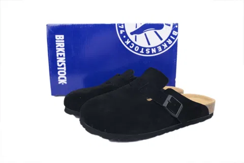 Birkenstock Boston Soft Footbed Black Velvet – photo 6