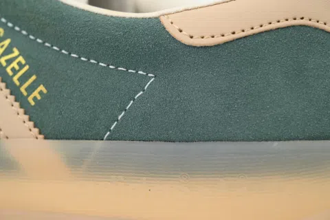 adidas Gazelle Shadow Green Warm Sandstone – photo 5