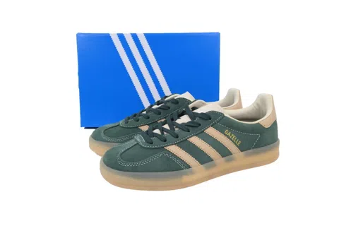 adidas Gazelle Shadow Green Warm Sandstone – photo 7