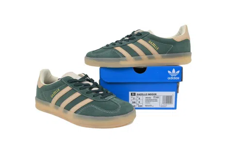 adidas Gazelle Shadow Green Warm Sandstone – photo 6