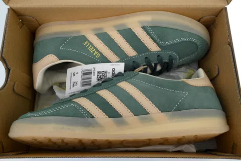 adidas Gazelle Shadow Green Warm Sandstone – photo 8