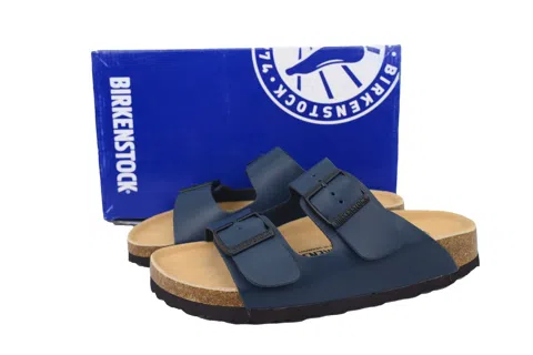 Birkenstock Arizona Soft Footbed Blue Leather – photo 7