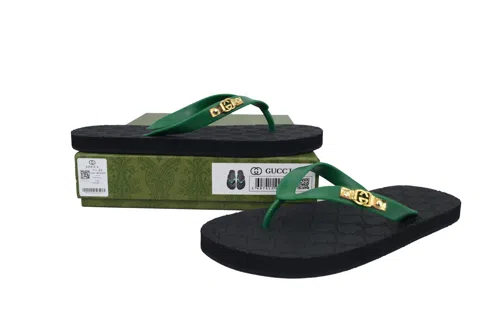 Gucci Slide Black/Green – photo 7