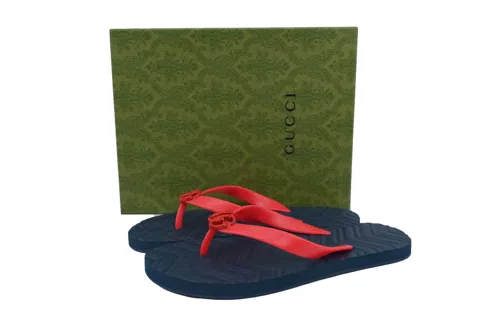 Gucci Slide Blue/Red – photo 6