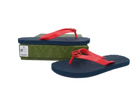 Gucci Slide Blue/Red – photo 7