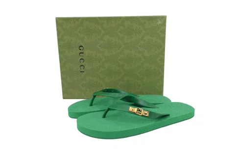 Gucci Slide Green Print – photo 6