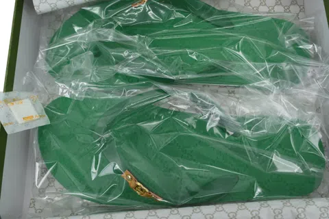 Gucci Slide Green Print – photo 8