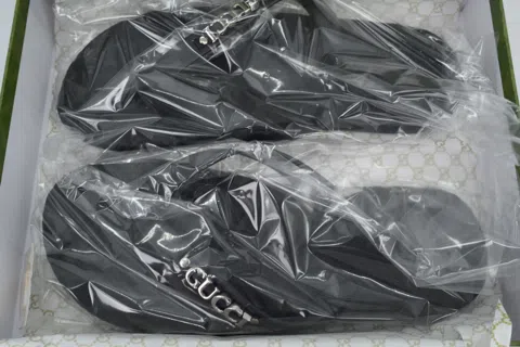 Gucci Slide Silver/Black – photo 8
