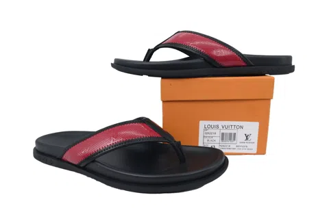 Louis Vuitton Slides Black/Red – photo 7