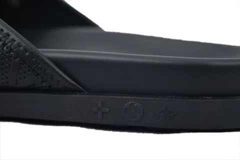 Louis Vuitton Slides Black Mesh – photo 5