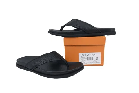Louis Vuitton Slides Black Mesh – photo 7