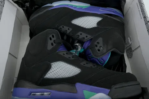 Air Jordan 5 Black Grape – photo 8