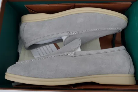 Loro Piana Loafers Grey – photo 8
