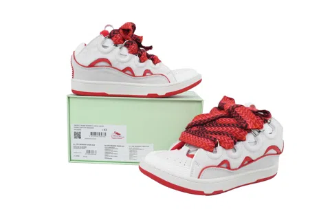 Lanvin Curb White/Red – photo 7