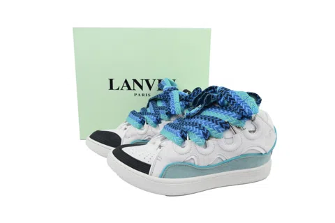Lanvin Curb White/Blue – photo 6