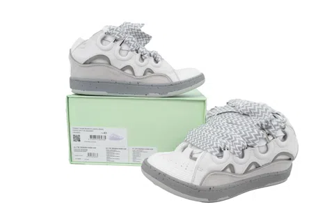 Lanvin Curb White/Grey – photo 7