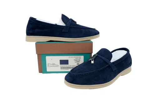 Loro Piana Loafers Navy – photo 7