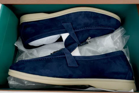 Loro Piana Loafers Navy – photo 8