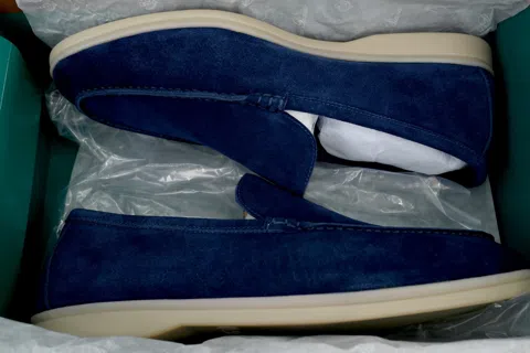 Loro Piana Loafers Blue – photo 8