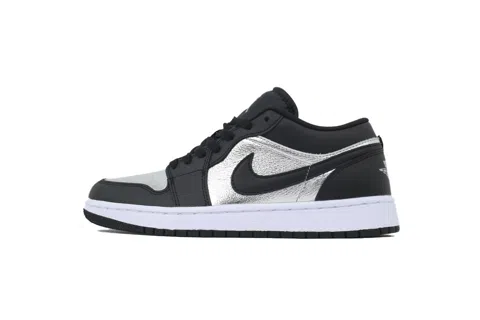 Air Jordan 1 Low Silver Toe