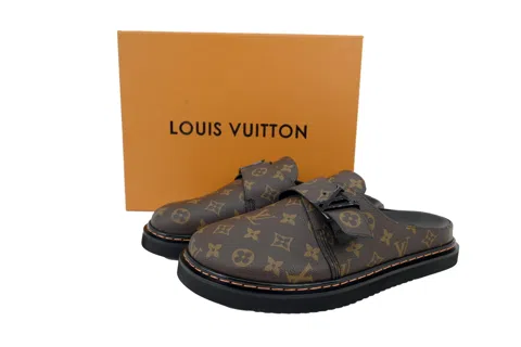 Louis Vuitton Slides Brown – photo 7