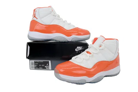Air Jordan 11 White/Orange – photo 6