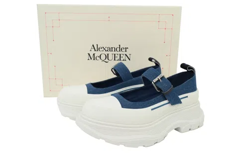 Alexander McQueen Sandals Navy – photo 6