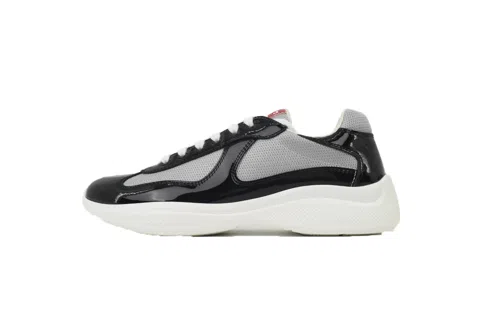 Prada Sneakers Black/White Patent