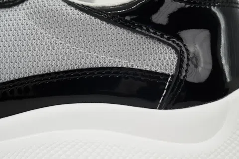Prada Sneakers Black/White Patent – photo 5