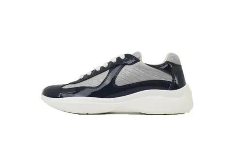 White/Blue Patent