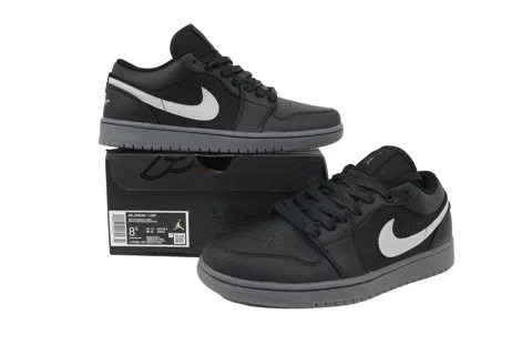 Air Jordan 1 Low Black White Dark Gum – photo 7