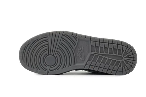 Air Jordan 1 Low Black White Dark Gum – photo 4