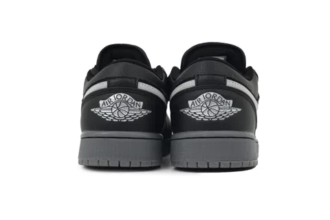 Air Jordan 1 Low Black White Dark Gum – photo 3